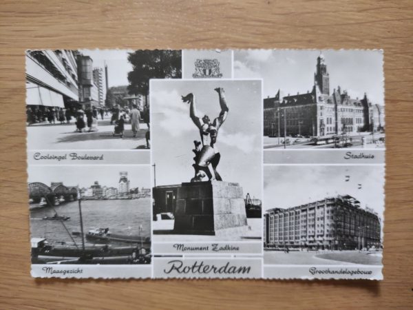 Postcard Ansichtkaart Rotterdam Mosaic