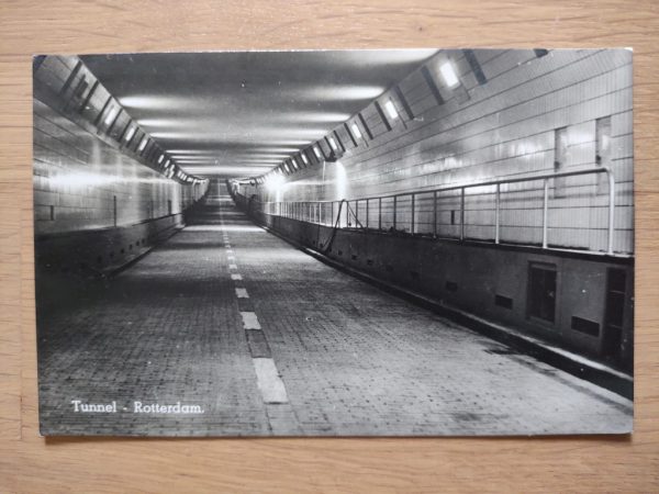 Postcard Ansichtkaart Rotterdam Tunnel