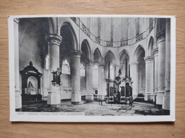 Postcard Delft Nieuwe Kerk