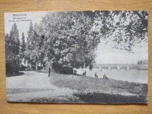 Postcard Maastricht Maasgezicht