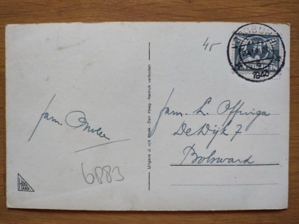 Postcard Den Haag Ridderzaal - Image 2