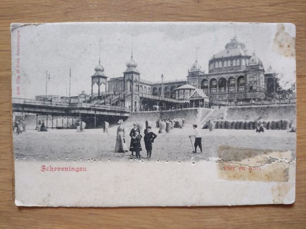 Postcard Scheveningen Pier Kurhaus