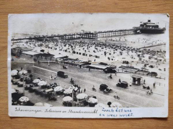 Postcard Schevingen Solarium en Pier