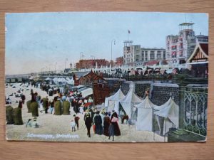 Postcard Scheveningen Beach