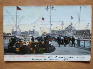 Postcard Scheveningen Wandelhoofd