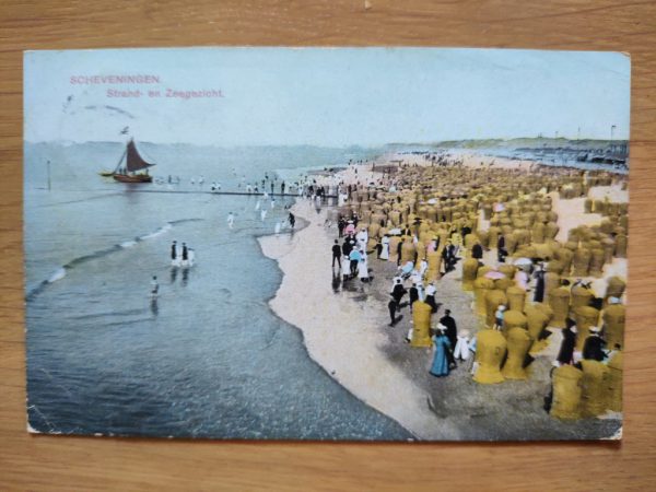 Postcard Scheveningen Strand en Zeegezicht