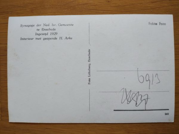 Ansichtkaart Enschede Synagoge - Image 2