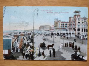 Postcard Scheveningen Boulevard Palace Hotel