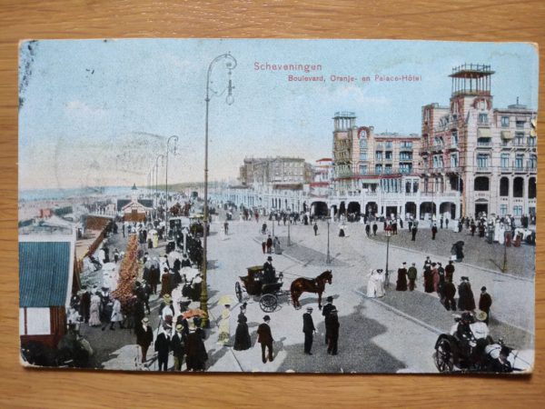 Postcard Scheveningen Boulevard Palace Hotel