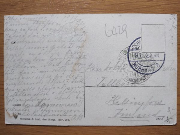 Postcard Scheveningen Boulevard Palace Hotel - Image 2