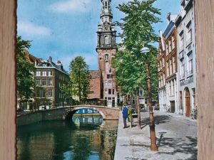Postcard Amsterdam Groenburgwal