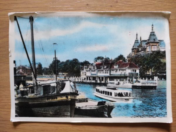 Postcard Amsterdam Centraal Station