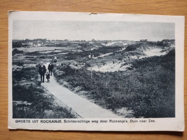 Postcard Rockanje Groete uit