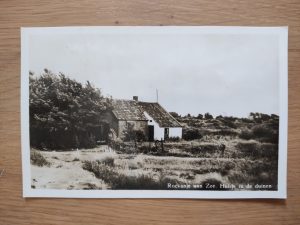 Postcard Rockanje Huisje in de duinen