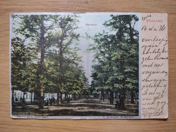 Postcard Utrecht Maliebaan