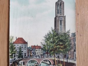 Postcard Utrecht Oude Gracht