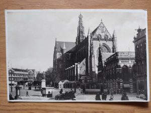 Postcard Haarlem Grote Kerk