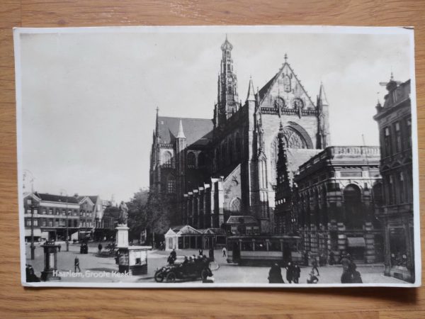 Postcard Haarlem Grote Kerk