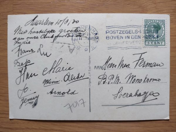 Postcard Haarlem Grote Kerk - Image 2