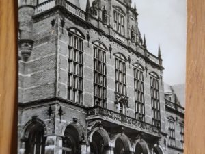 Postcard Groningen Academie