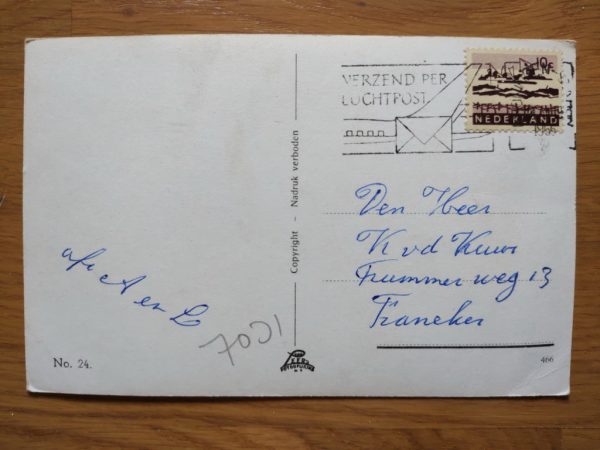Postcard Groningen Academie - Image 2