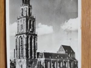 Postcard Groningen Martini Toren