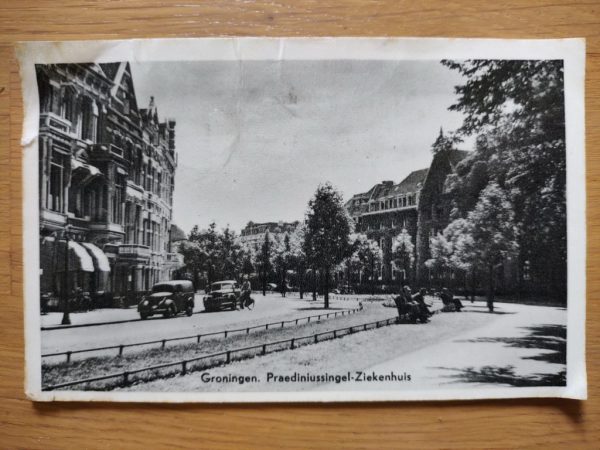 Postcard Groningen Ziekenhuis