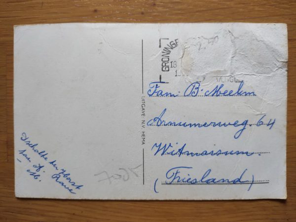Postcard Groningen Ziekenhuis - Image 2