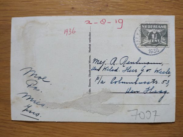 Postcard Valkenburg Bomen - Image 2