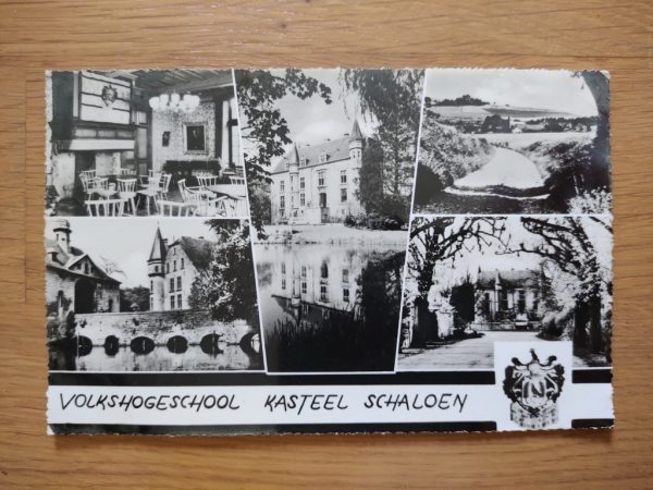 Postcard Valkenburg Kasteel Schaloen