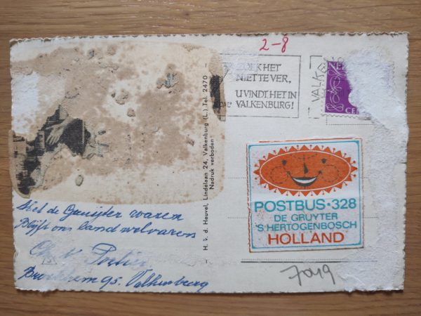Postcard Valkenburg Groeten uit - Image 2
