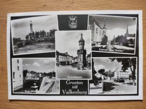 Postcard Groeten uit Valkenburg Mosaic