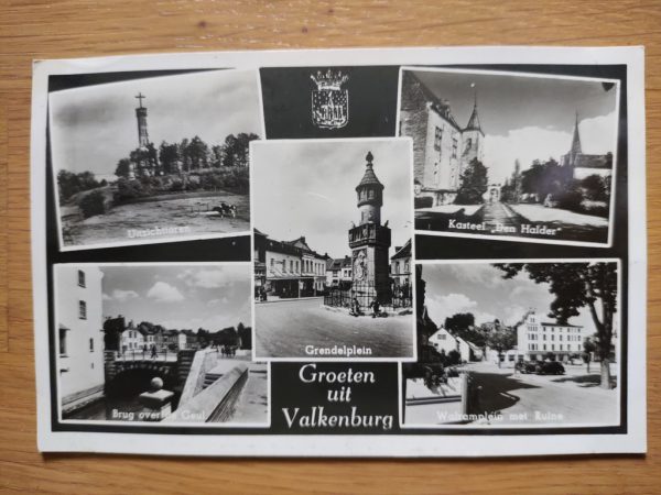 Postcard Groeten uit Valkenburg Mosaic