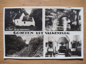 Postcard Groeten uit Valkenburg Mosaic