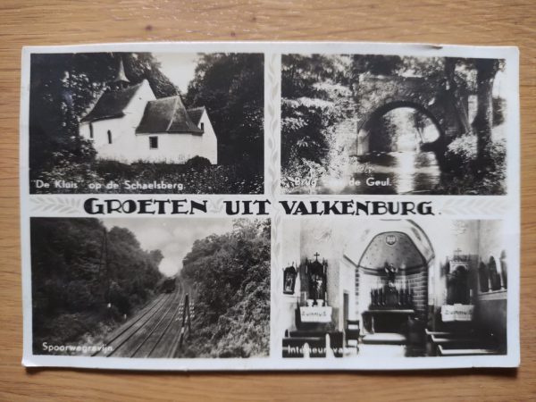 Postcard Groeten uit Valkenburg Mosaic