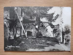 Postcard Valkenburg Ruine