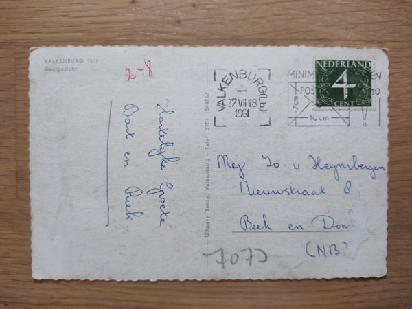 Postcard Valkenburg Geulgezicht - Image 2