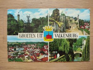 Postcard Valkenburg groeten uit kleur