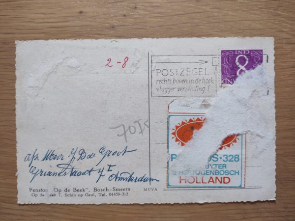 Postcard Valkenburg groeten uit kleur - Image 2