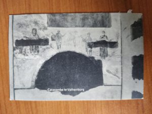 Postcard Valkenburg Catacombe