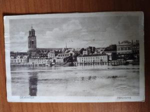 Postcard Deventer Panorama
