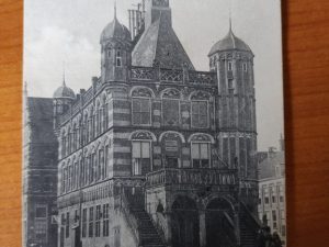 Postcard Deventer De Waag