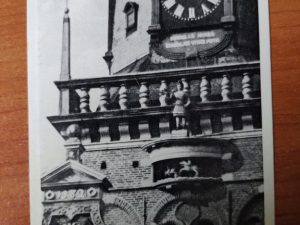 Postcard Alkmaar Waag met Ruitertjes