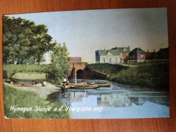 Postcard Nijmegen Sluisje Ubergescheweg
