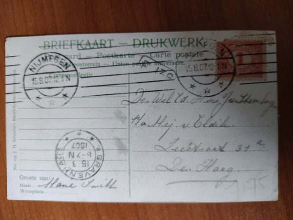 Postcard Nijmegen Ubergsche Weg - Image 2