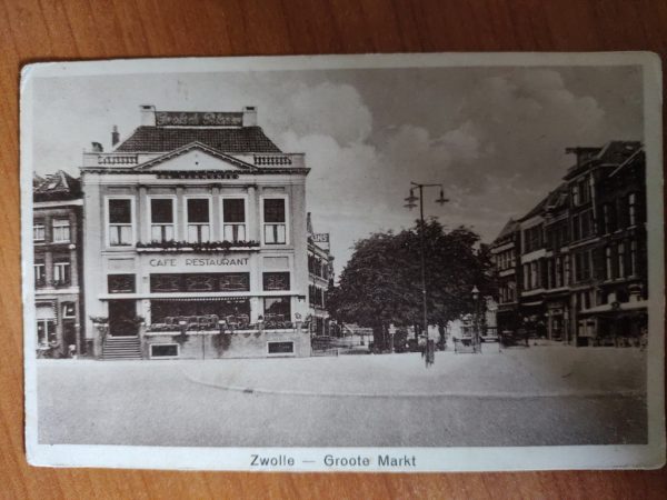 Postcard Zwolle Groote Markt