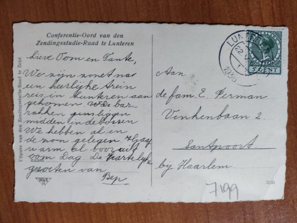Postcard Lunteren Conferentie oord - Image 2