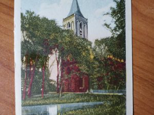 Postcard Monikkendam Protestantse Kerk