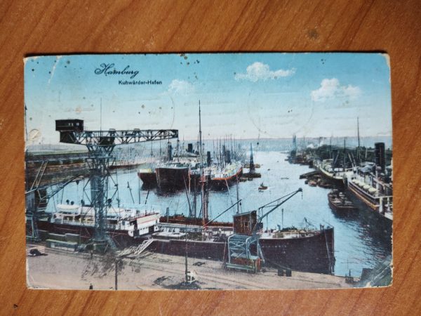 Postcard Hamburg Hafen