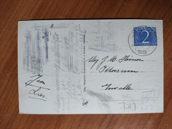 Postcard Ijmuiden Hermitage 1949 - Image 2